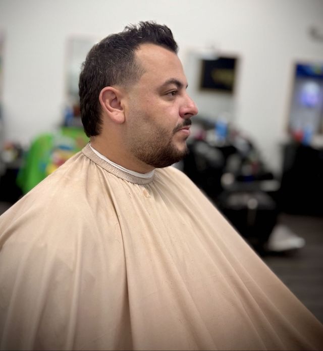 Low fade haircut work by Gary Visions at Victory Barbershop in Boca Raton