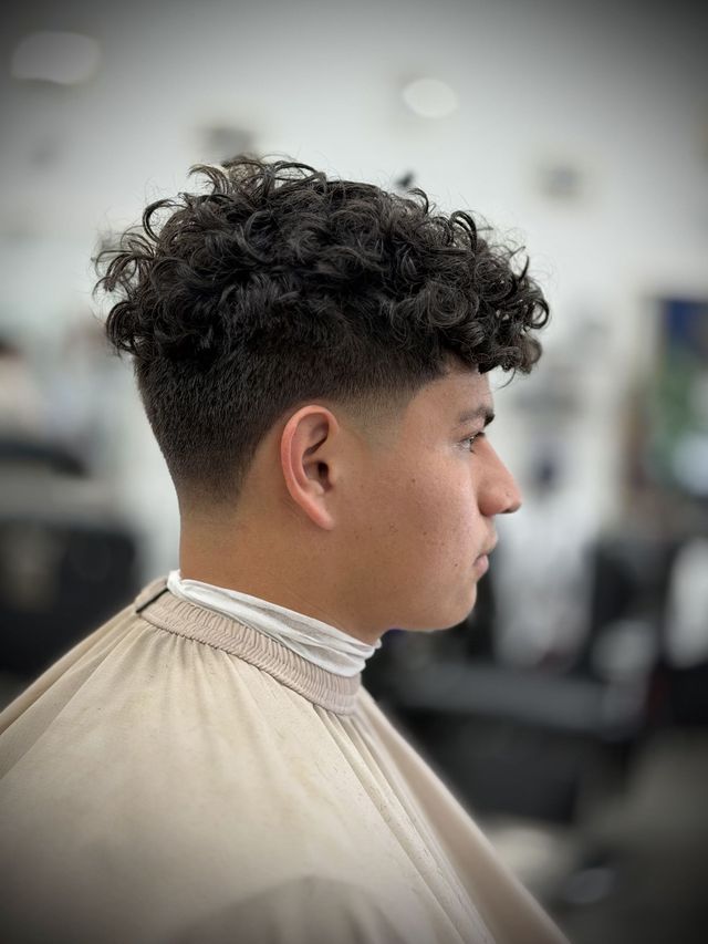 Skin fade haircut work by Gary Visions at Victory Barbershop in Boca Raton