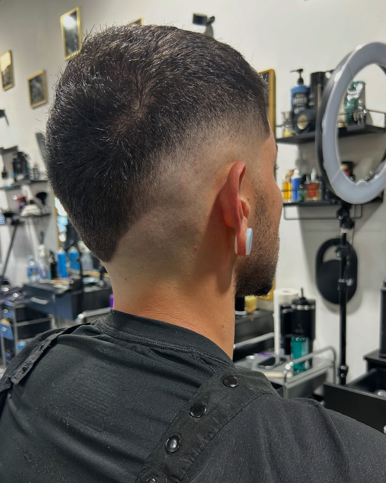 Finished haircut by Vincent Jr at Victory Barbershop, West Boca Raton